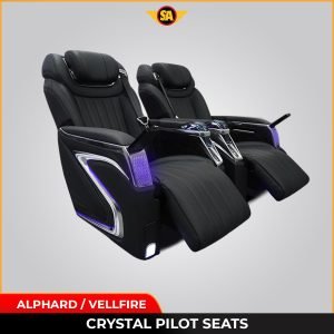 CRYSTAL PILOT SEAT - 2PCS